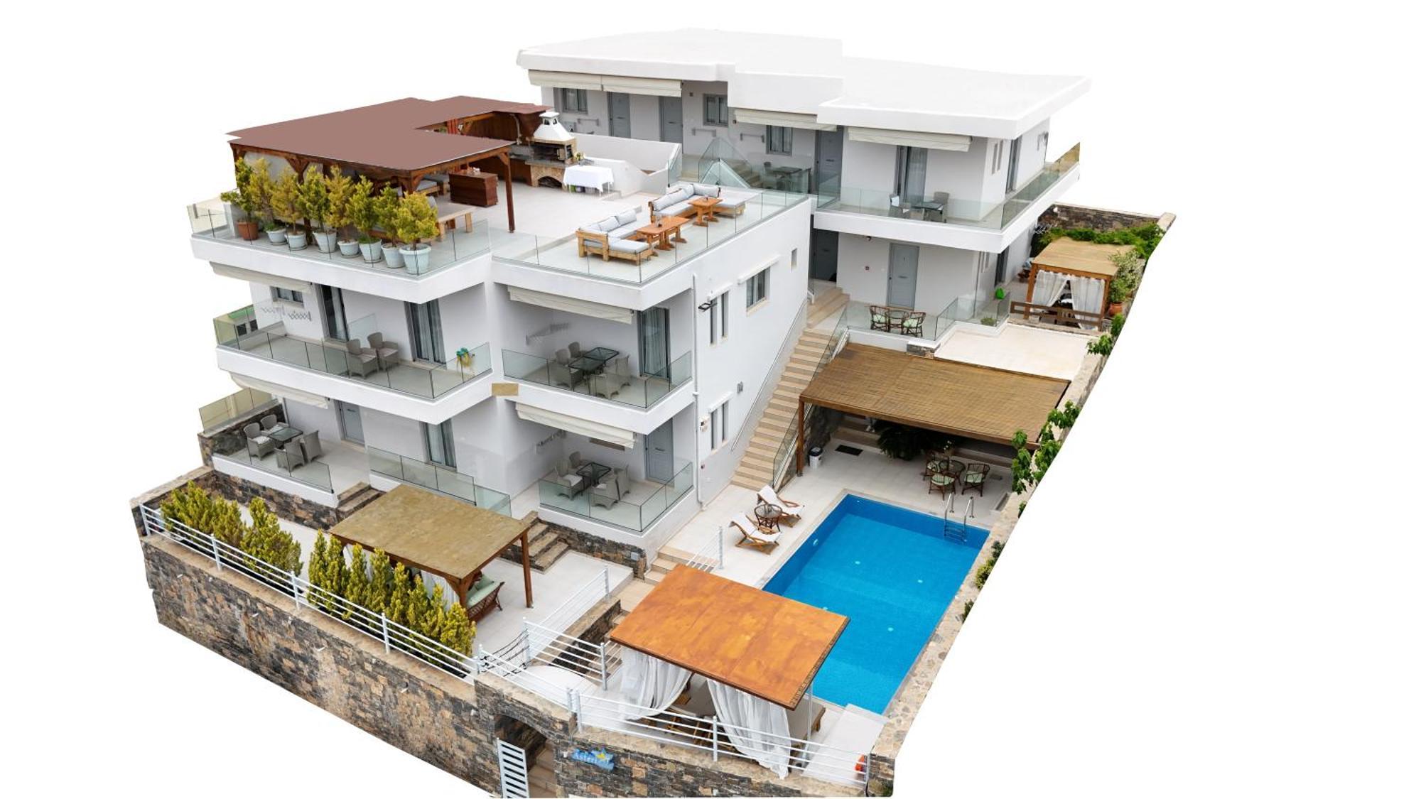 Asteri Apartments Und Studios Makriyialós Luaran gambar