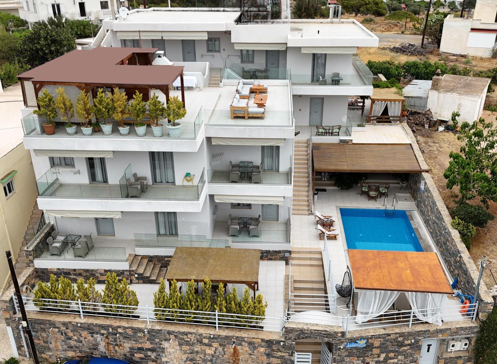 Asteri Apartments Und Studios Makriyialós Luaran gambar